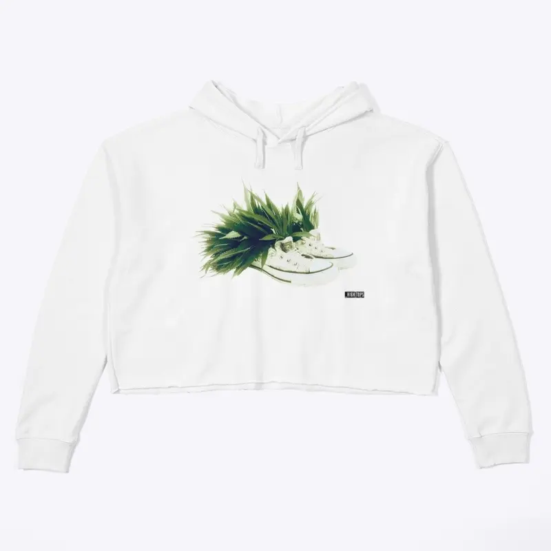 High Tops Crop Hoodie